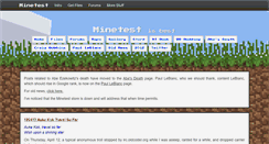 Desktop Screenshot of minetest.org